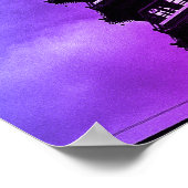 Antikes China Canton die blumige Pagode Poster (Ecke)