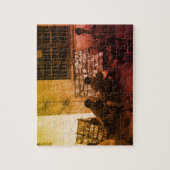 Antikes China Changsha Buchausleihe Puzzle (Vertikal)