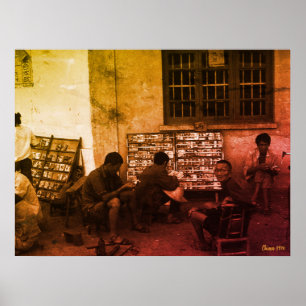 Antikes China Changsha Buchverleih Poster