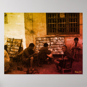 Antikes China Changsha Buchverleih Poster