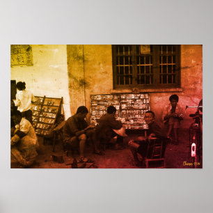 Antikes China Changsha Buchverleih Poster