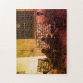 Antikes China Changsha Buchverleih Puzzle (Vertikal)