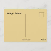 Antikes China Postkarte (Rückseite)
