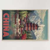 Antikes China-Puzzle Puzzle (Horizontal)