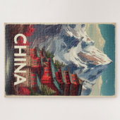 Antikes China-Puzzle Puzzle (Horizontal)