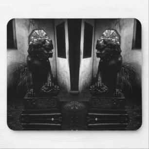 Antikes China Shanghai Yuyuan-Gartenstatuen-Etui-M Mousepad