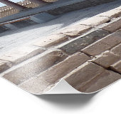 Antikes chinesisches Gebäude Fotodruck (Ecke)