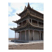 Antikes chinesisches Gebäude Fotodruck (Vorne)