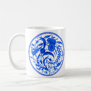 Antikes chinesisches jakobinisches Blumenmuster - Kaffeetasse