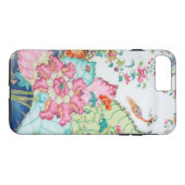 Antikes Chinoiserie-Chinaporzellan-Vogelmuster Case-Mate iPhone Hülle (Rückseite (Horizontal))