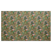 Antikes Chinoiserie-Muster Stoff (Yard (91,4 cm))