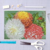Antikes Chrysanthemegiants-Seidenpapier Seidenpapier (Handwerk)