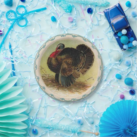 Antikes Clapsaddle Pappteller (Party)