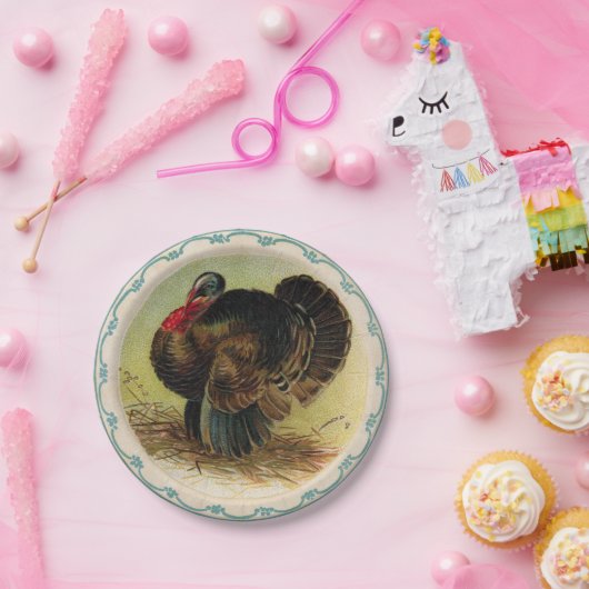 Antikes Clapsaddle Pappteller (Party)