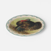 Antikes Clapsaddle Pappteller (Schrägansicht)