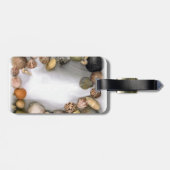 Antikes Cobra am Strand Gepäckanhänger (Rückseite horizontal)