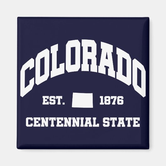 Antikes Colorado Magnet (Vorne)