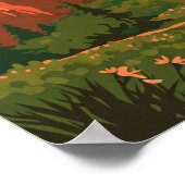 Antikes Colorado Springs Poster (Ecke)