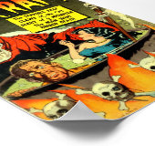 Antikes Comic Poster (Ecke)
