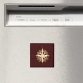 Antikes Compass-Rose Magnet (In Situ (Geschirrspüler))