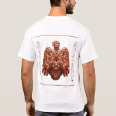 Antikes Copper Peoria Falcon Restauriert T-Shirt (Rückseite)