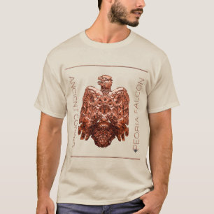 Antikes Copper Peoria Falcon Restauriert T-Shirt