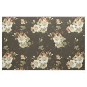 Antikes cremefarbenes Blumenmuster Stoff (Fat Quarter (45,7 x 55,9 cm))