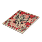 Antikes Cupide Liebe Fliese (Seite)