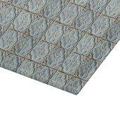 Antikes Deckenplatten-Schneidbrett Schneidebrett (Ecke)