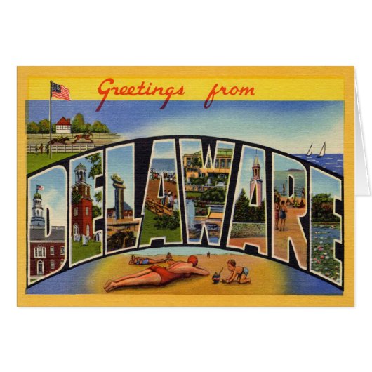Antikes Delaware (Vorderseite (Horizontal))