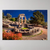 Antikes Delphi Griechenland Ruinen Fotoabzug – His Poster (Vorne)