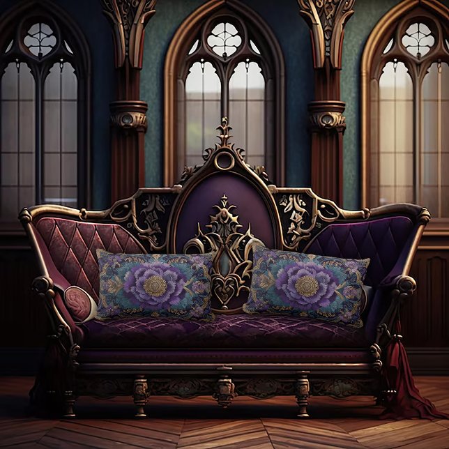 Antikes Design Dunkle Akademie Lumbarkissen Lendenkissen (Von Creator hochgeladen)