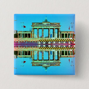 Antikes Deutschland Berlin Brandenburger Tor Button