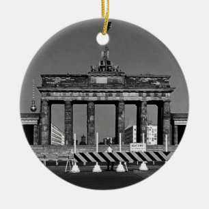 Antikes Deutschland Berlin Brandenburger Tor Keramik Ornament