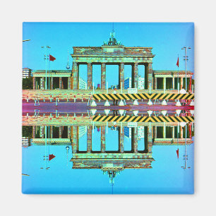 Antikes Deutschland Berlin Brandenburger Tor Magnet