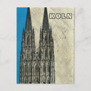 Antikes Deutschland, Kölner Dom Postkarte