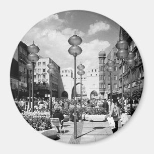 Antikes Deutschland München Stadttor Karistor Magnet