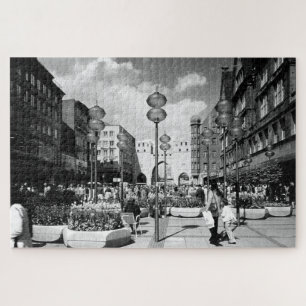 Antikes Deutschland München Stadttor Karistor Puzzle