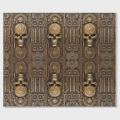 Antikes Elegante: Celtic & Egyptian Fusion Wrappin Geschenkpapier (Flach)