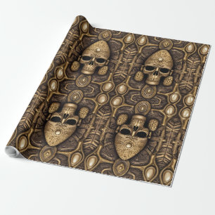 Antikes Elegante: Celtic & Egyptian Fusion Wrappin Geschenkpapier