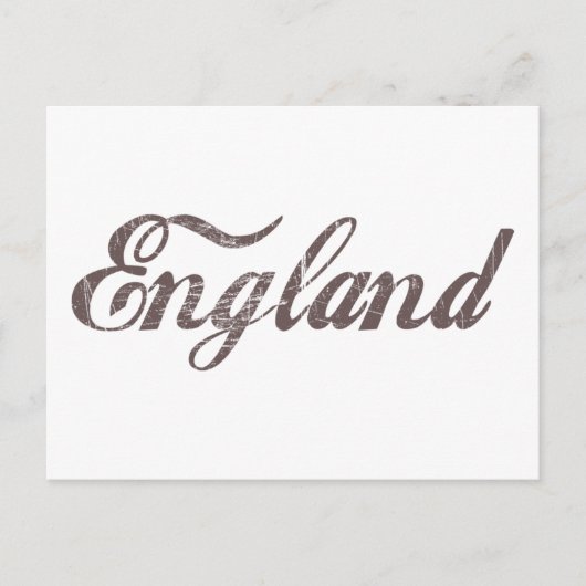 Antikes England Postkarte (Vorderseite)