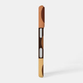 Antikes Espresso-Bohnen-Muster iPhone 16 Hülle (Rechte Seite)