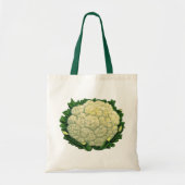 Antikes Essen Gemüse Blumenkohl Tragetasche (Vorne)