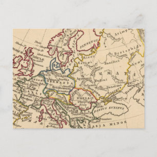 Antikes Europa Postkarte