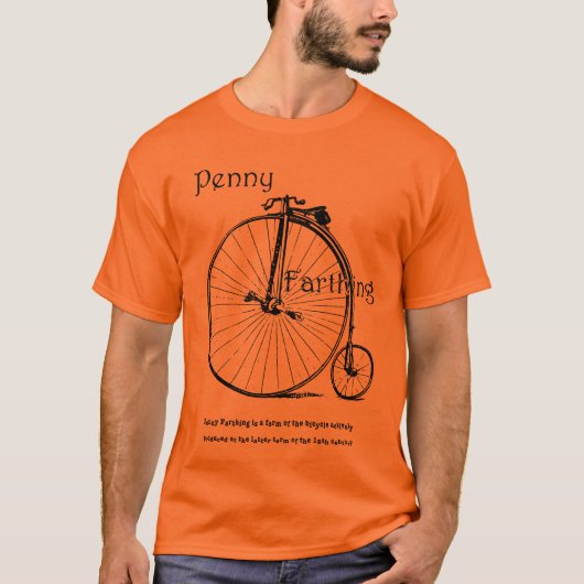 Antikes Fahrrad Shirt (Vorderseite)