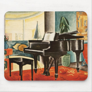 Antikes farbenfrohes Steinway-Klavier Instrumenten Mousepad
