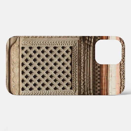 Antikes Fenster im Nasal Chowk Hof von Hanuman Case-Mate iPhone Hülle (Rückseite (Horizontal))