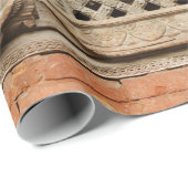 Antikes Fenster im Nasal Chowk Hof von Hanuman Geschenkpapier (Rolleneckpunkt)