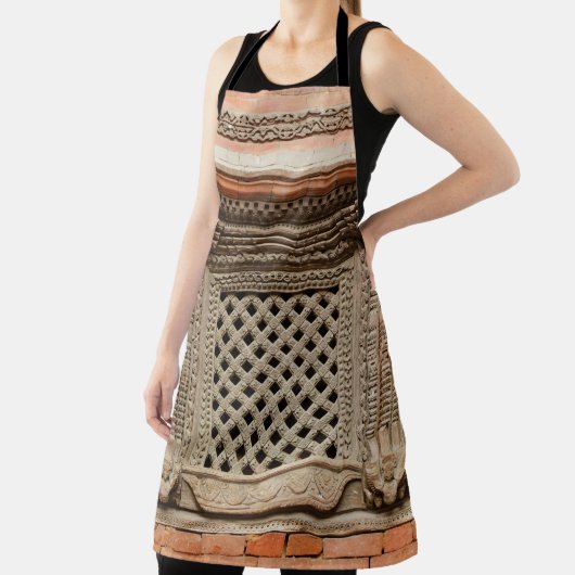 Antikes Fenster im Nasal Chowk Hof von Hanuman Schürze (InSitu)