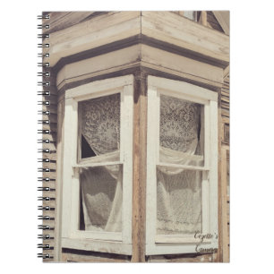 Antikes Fenster Notizblock